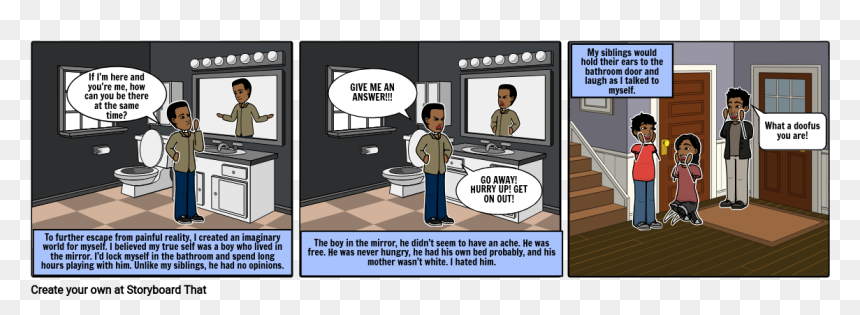 Cartoon, HD Png Download - bathroom mirror png