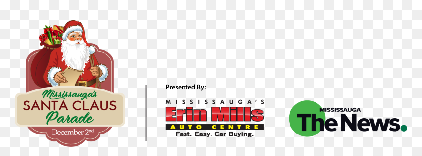 Mississauga Santa Claus Parade - Mississauga Santa Claus Parade 2019, HD Png Download - santa waving png