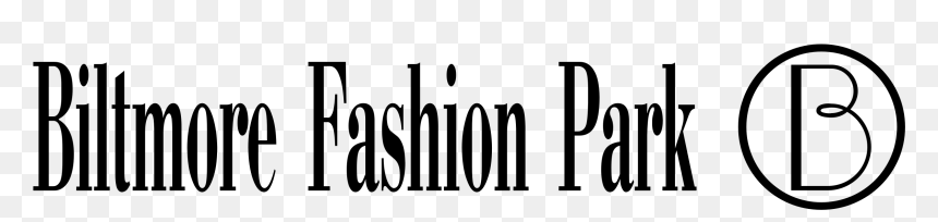 Biltmore Fashion Park 01 Logo Png Transparent - Calligraphy, Png Download - fashion vector png