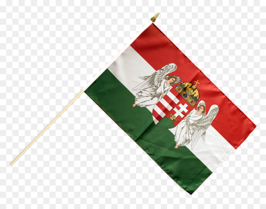 Kingdom Of Hungary 1867-1918 Hand Waving Flag - 45 Gelsenkirchen, HD Png Download - santa waving png
