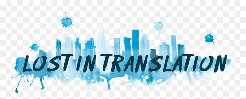Lost In Translation - Calligraphy, HD Png Download - slapping hand png