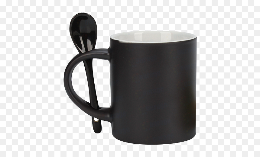 Tazas Con Cuchara Para Sublimar, HD Png Download - cuchara png