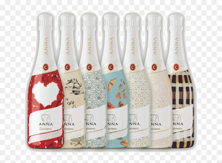 Anna De Codorniu Personalizada, HD Png Download - botellas de licor png