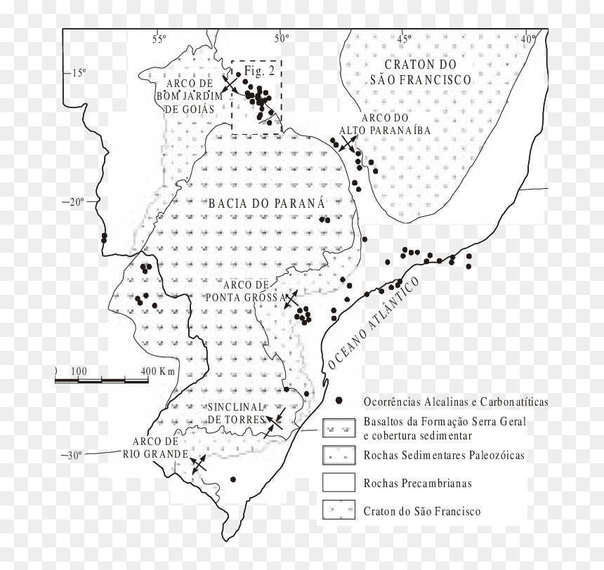 Província Alcalina De Goiás, HD Png Download - raios de luz png