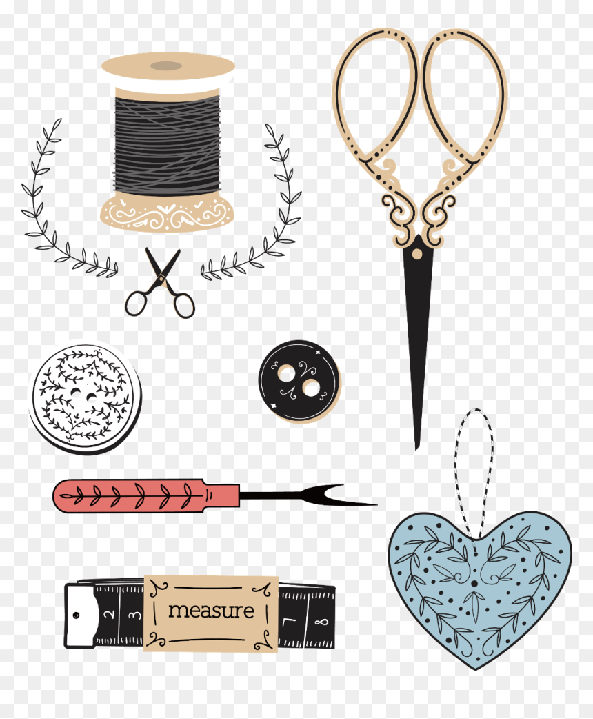 Elementos De Costurera Png , Png Download - Costurera Png, Transparent Png - elementos png