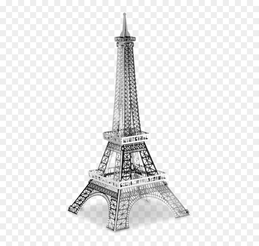 Metal Earth Models Eiffel Tower, HD Png Download - eiffel png