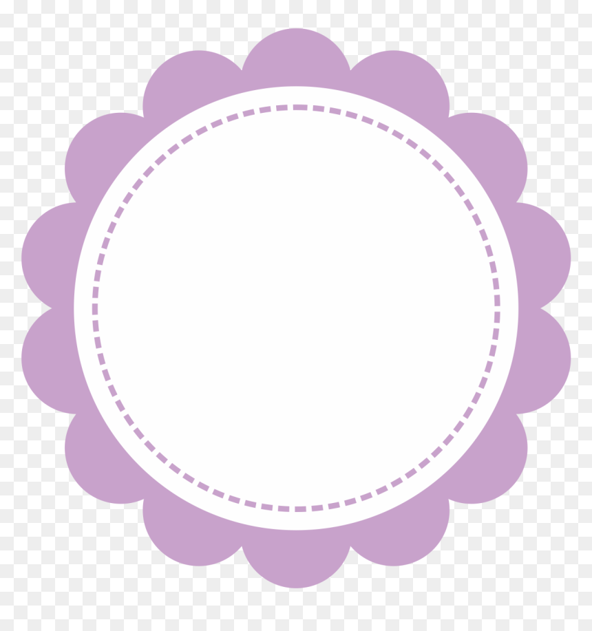 Scalloped Grátis Para Baixar - Etiquetas De Chup Chup, HD Png Download - scallop frame png
