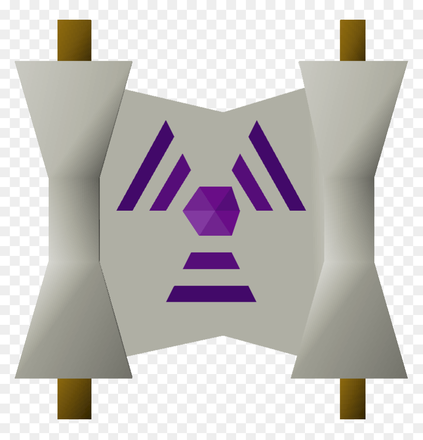 Cross, HD Png Download - purple scroll png