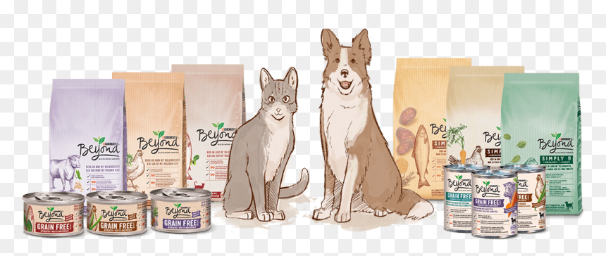 Purina Beyond, HD Png Download - perros y gatos png