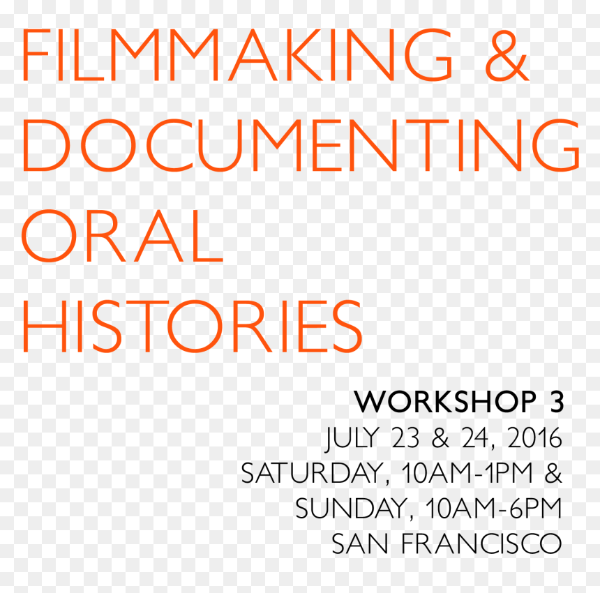 Filmmaking & Documenting Oral History , Png Download - Kentwool, Transparent Png - filmmaking png