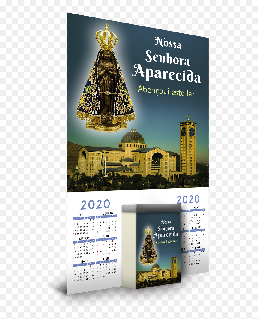 Folhinhas De Nossa Senhora Aparecida Em Blocos, HD Png Download - nossa senhora aparecida png