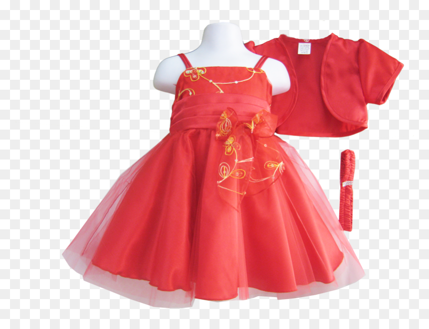 12653 Infant Tulle Dress W/bolero , Png Download - Born Baby Dress Png, Transparent Png - tulle png
