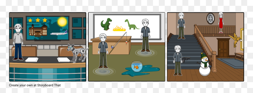Cartoon, HD Png Download - pizarron escolar animado png