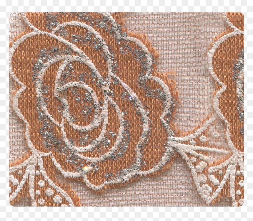 315 Brown Flower Mesh - Motif, HD Png Download - brown flower png