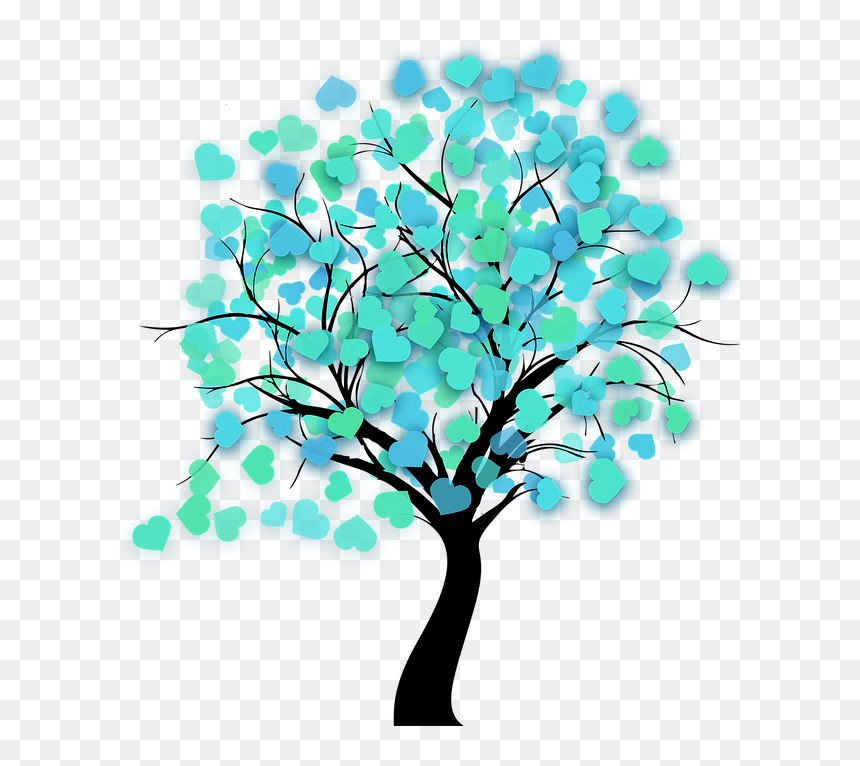 Illustration, HD Png Download - heart tree png