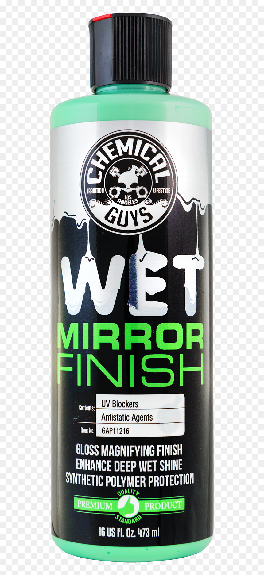 Wet Mirror Gloss Magnifying Glaze - Chemical Guys Gap11216 Wet Mirror Finish, HD Png Download - glossy effect png