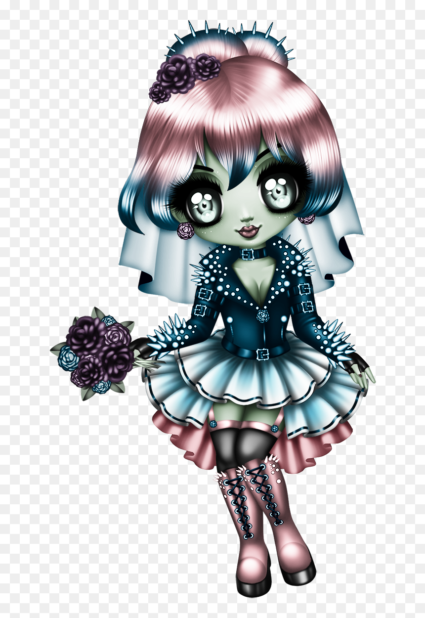 Illustration, HD Png Download - girly skull png