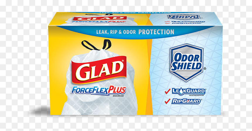 Glad Trash Bags, HD Png Download - trashbag png