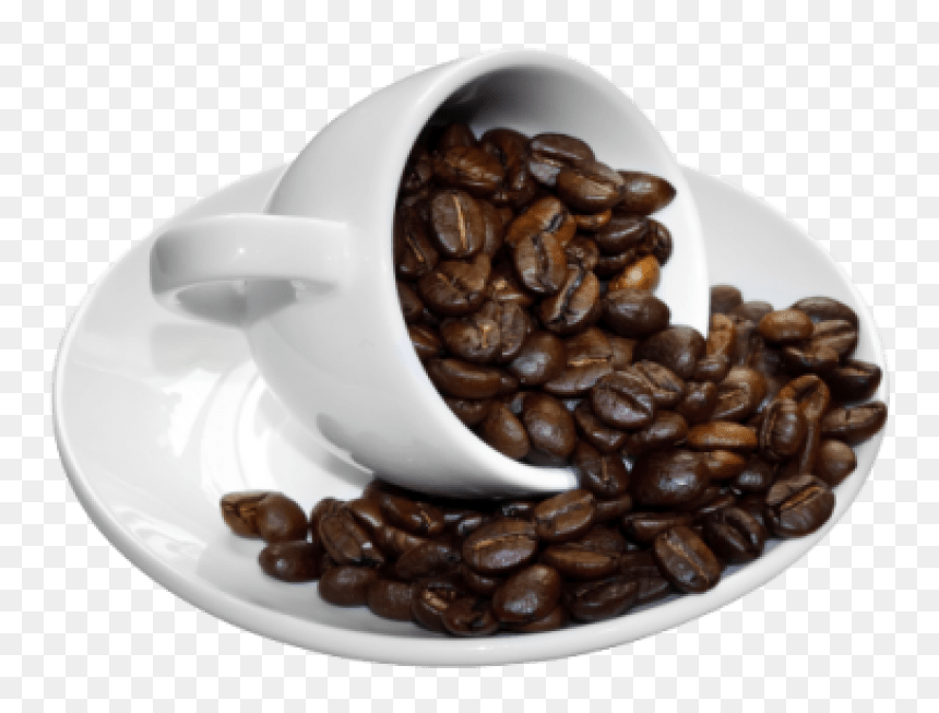 Coffee Beans Cup - Coffee Beans Cup Png, Transparent Png - png coffee beans