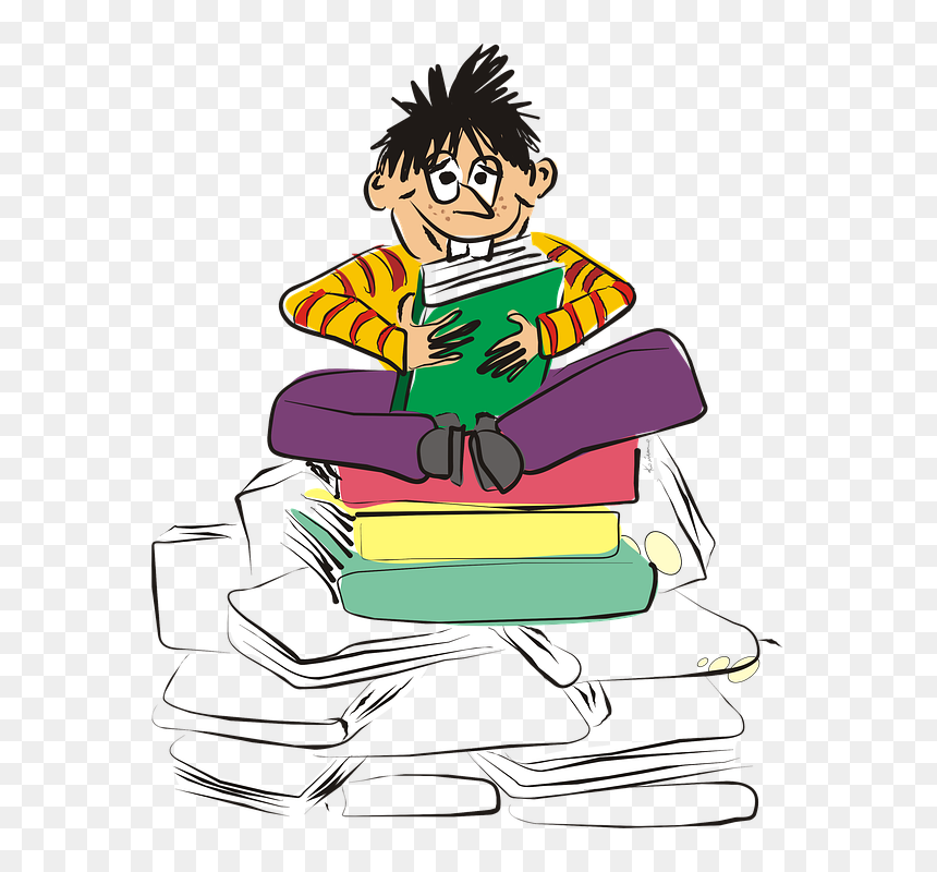 Sitting, HD Png Download - reader png