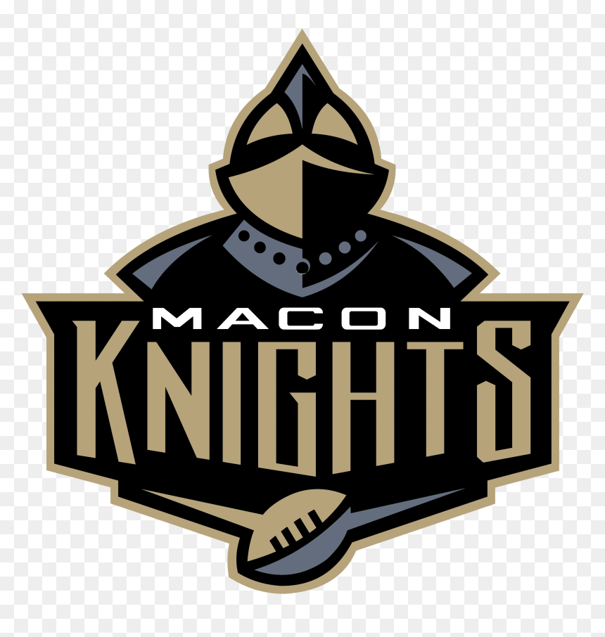 Macon Knights Logo, HD Png Download - knights logo png