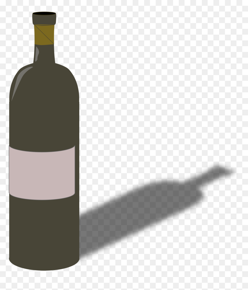 Wine Bottle And Glass Png - Png Icon Bottle Wine, Transparent Png - bottle popping png