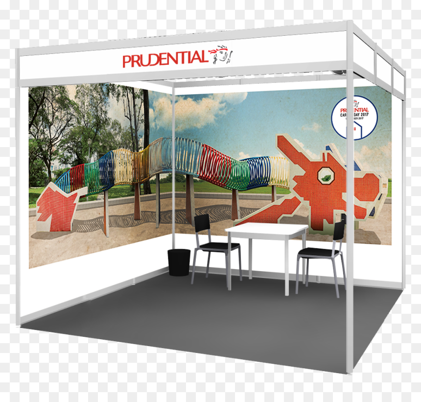 Booth - Dragon - Playground, HD Png Download - prudential png