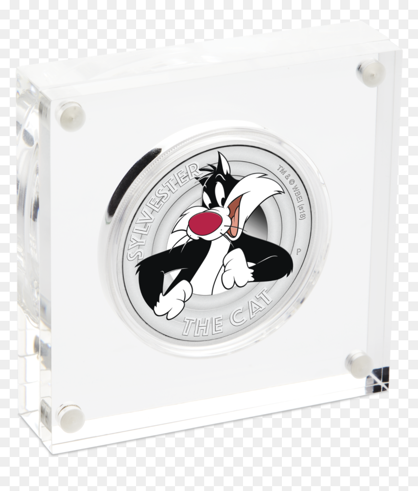2018 Tuvalu Looney Tunes Sylvester The Cat 1/2oz Silver - Suicide Squad Joker Silver Coin, HD Png Download - sylvester the cat png