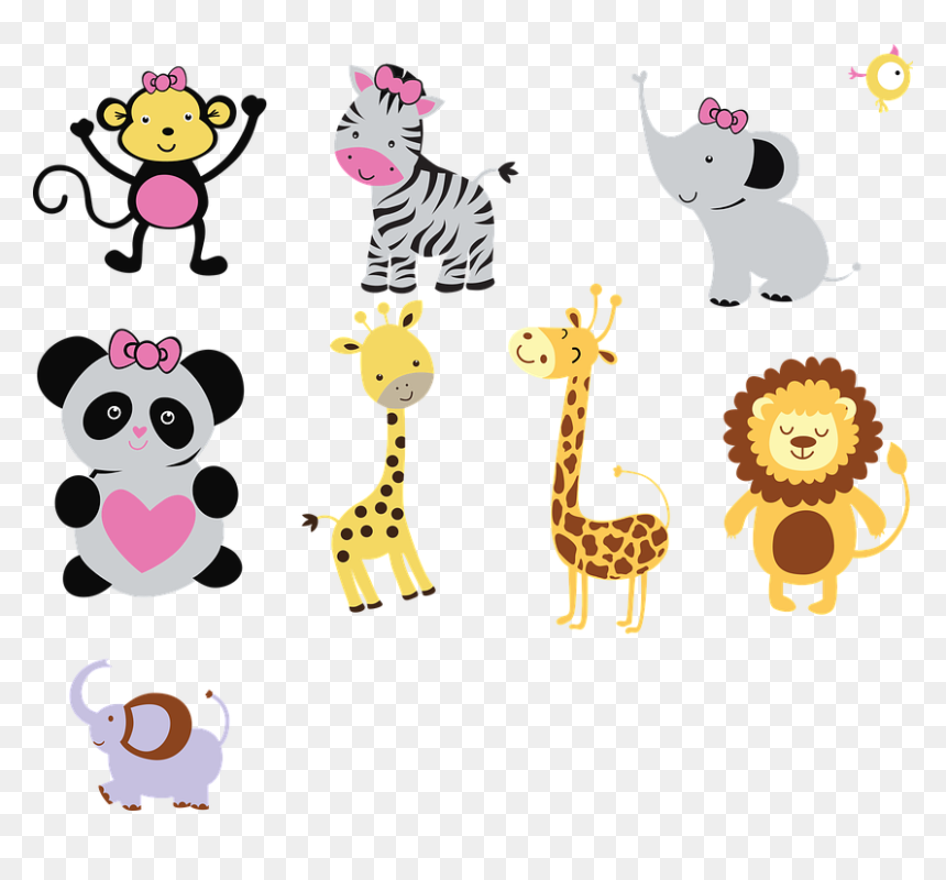 Cartoon, HD Png Download - baby animal png