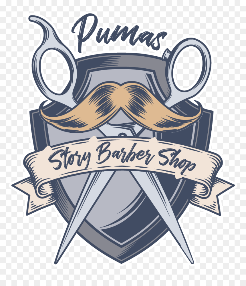 Logo Designs For Barber, HD Png Download - pumas logo png