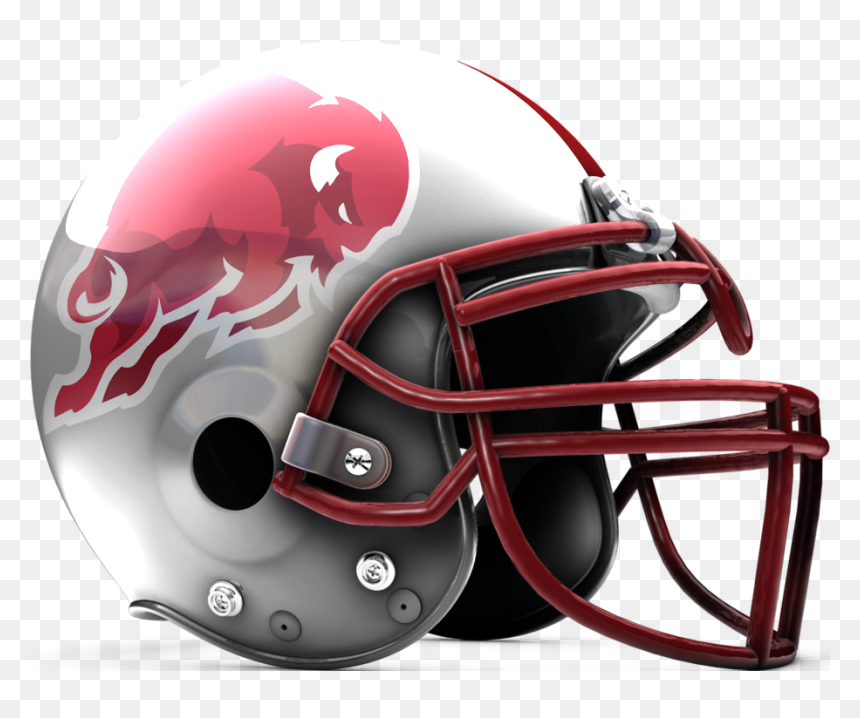 Football Helmet Template, HD Png Download - buffalo bills helmet png