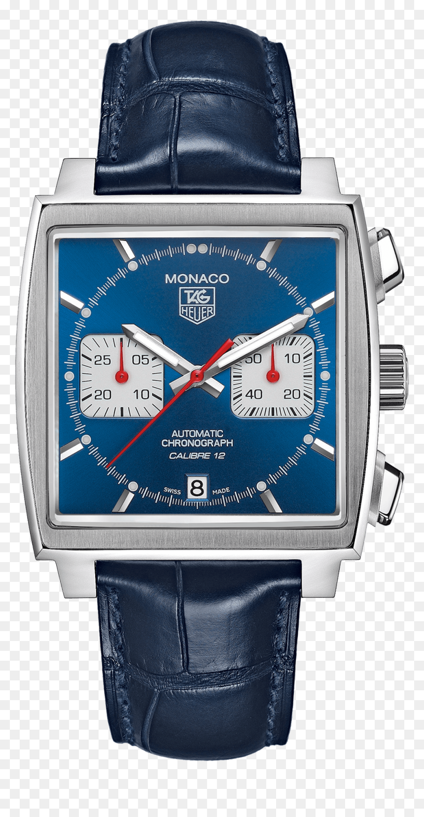 Tag Heuer Monaco Calibre - Tag Heuer Monaco, HD Png Download - calibre 50 logo png