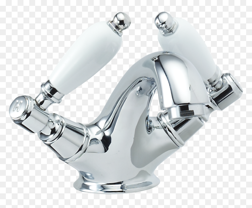 Tap Png - Deva Georgian Mono Basin Mixer With Pop Up Waste Gold, Transparent Png - water tap png