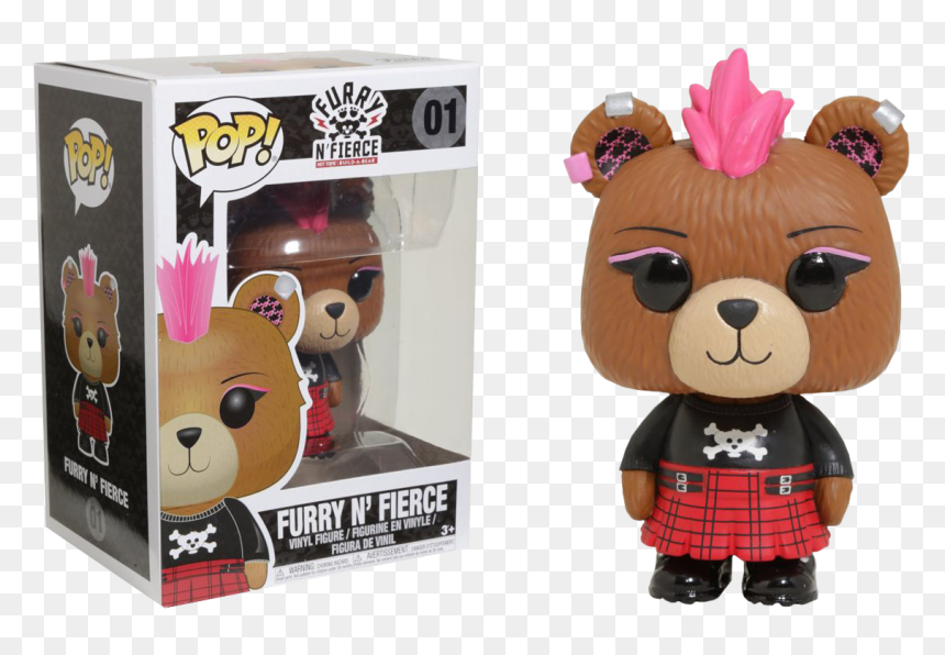 Furry N Fierce Pop, HD Png Download - build a bear png