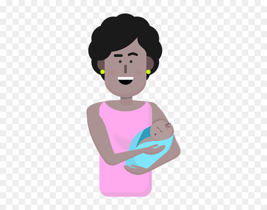 Cartoon, HD Png Download - mother and baby png