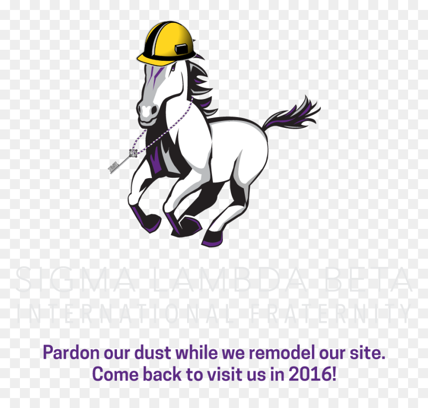 Sigma Lambda Beta Stallion, HD Png Download - sigma lambda beta png