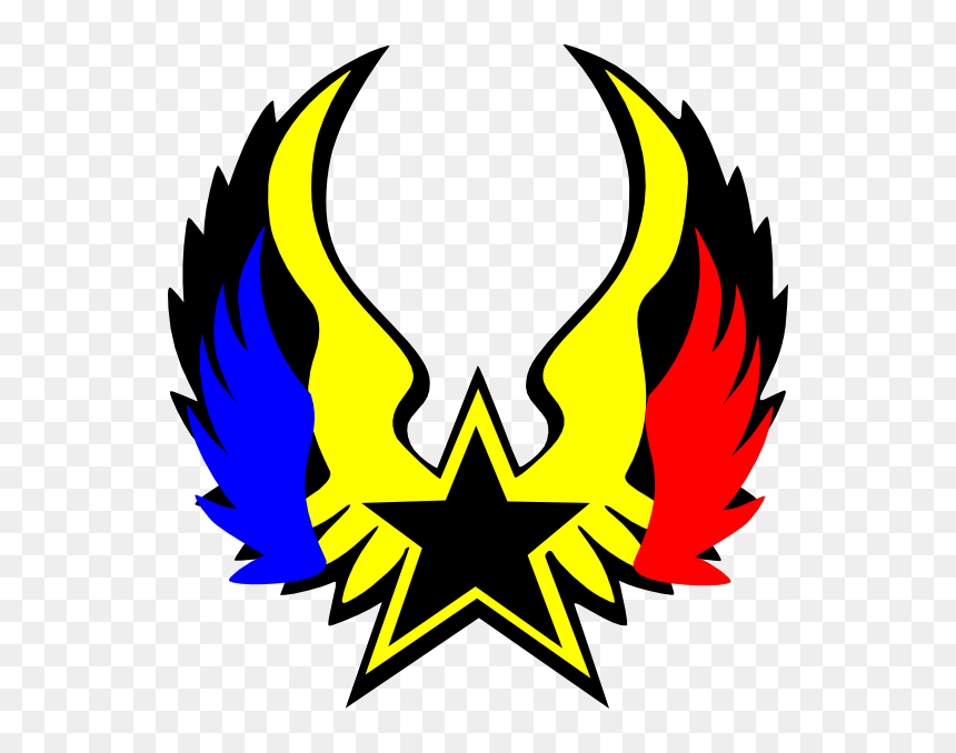 Blue And Orange Star, HD Png Download - heliconia png