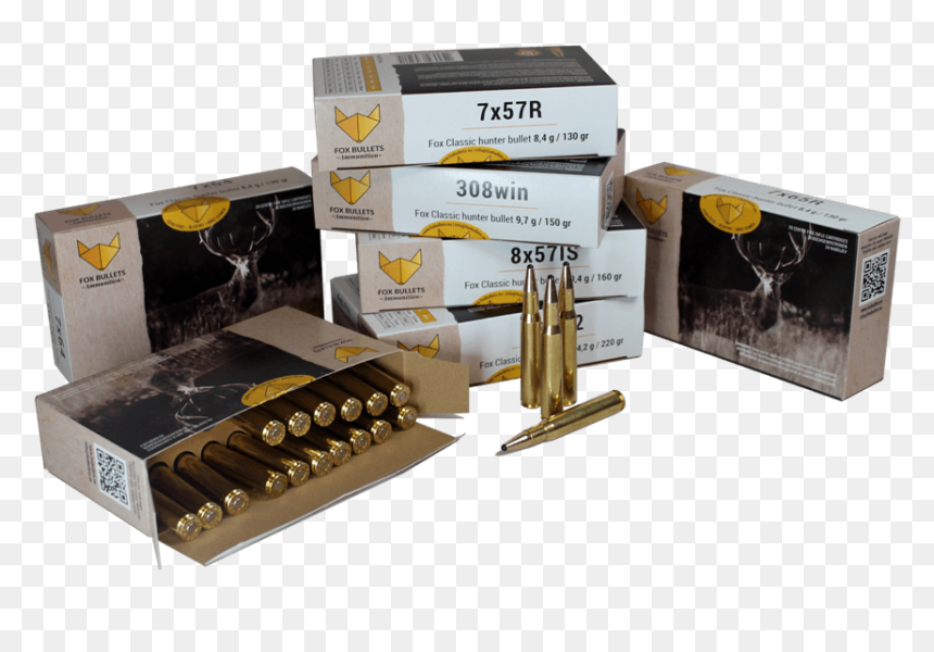 Fox Bullets Classic Hunter, HD Png Download - ammunition png