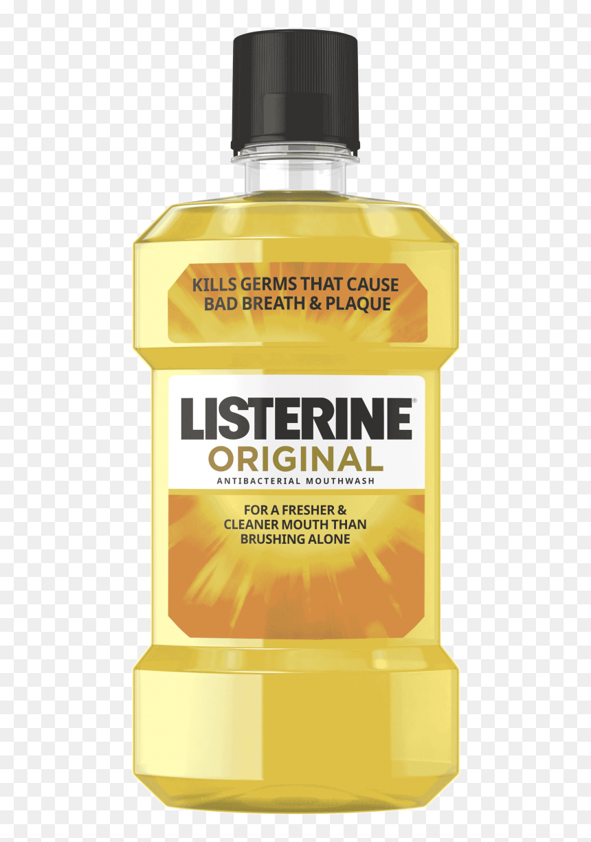 New Listerine Original Clean - 1l Listerine Original Mouthwash, HD Png Download - listerine png