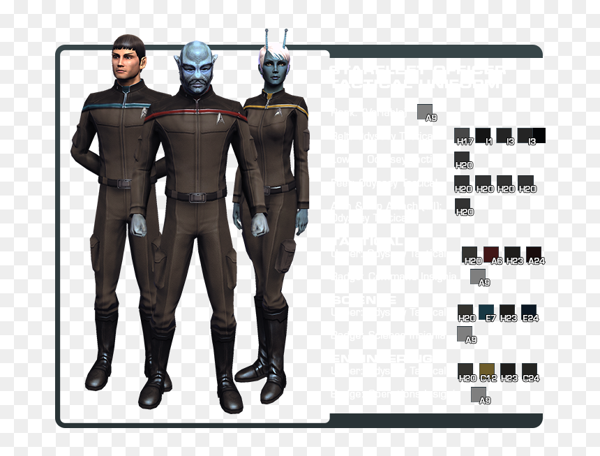 Uniformes Star Trek Online, HD Png Download - star trek online png