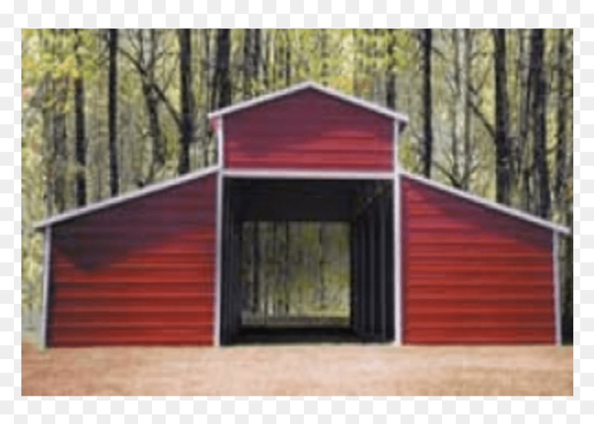 Red Barn Cooper Landscape - Building, HD Png Download - red barn png