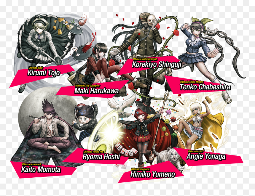 Danganronpa Killing Harmony Characters, HD Png Download - ryoma png