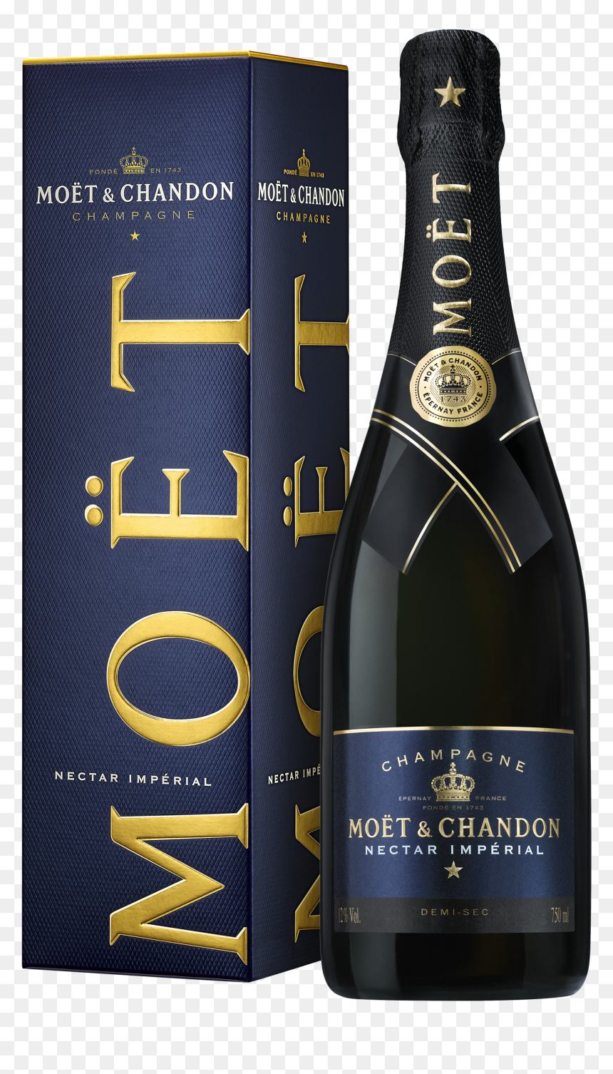 Moet & Chandon Nectar White Champagne - Moët & Chandon Champagne Nectar Impérial, HD Png Download - moet chandon logo png