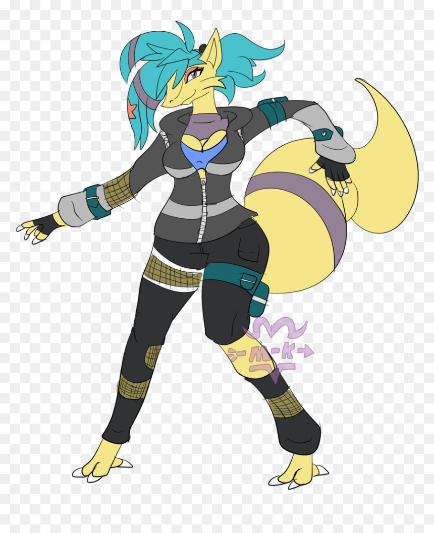Karissa The Kadabra - Anthro Female Kadabra, HD Png Download - kadabra png