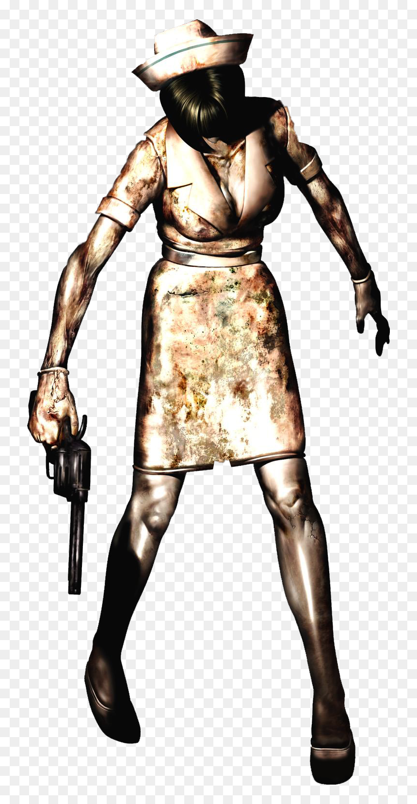 #silenthill #nurse #silenthillnurse #silenthill2 #freetoedit - Demon Nurse Silent Hill, HD Png Download - silent hill nurse png