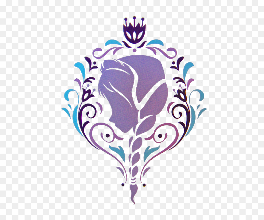 Elsa Anna Minnie Mouse Silhouette Visual Arts - Anna And Elsa Frozen Silhouette, HD Png Download - elsa silhouette png