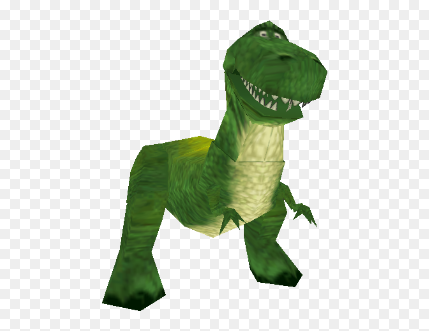 Download Zip Archive - Rex Toy Story 2 Game, HD Png Download - rex toy story png