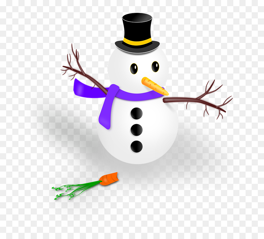 Boneka Salju Natal Png, Transparent Png - snowman transparent png