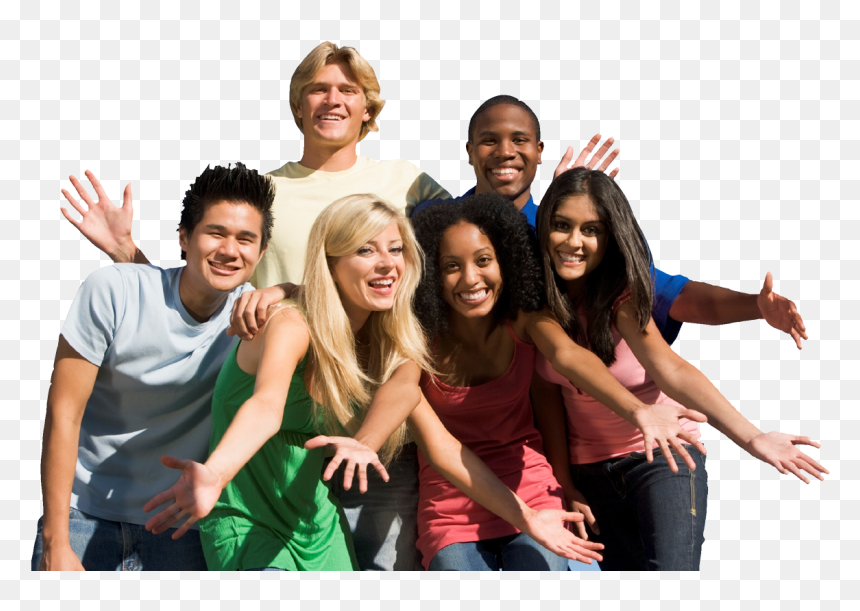 Young People Png , Png Download - Group Of Young People Png, Transparent Png - young people png