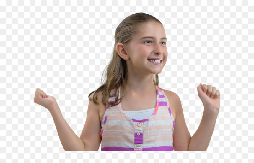 Happy Girl Png - Young Girl Png, Transparent Png - girl png